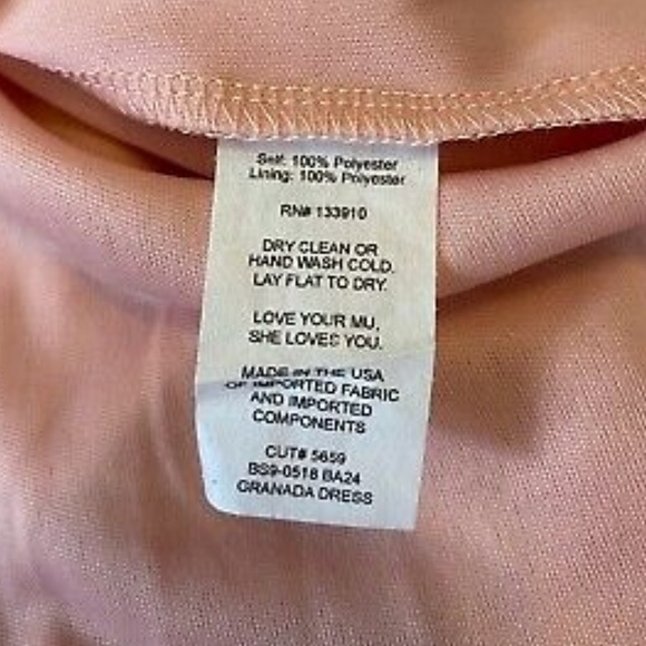 Show Me Your Mumu Pink Ruffle Granada Dress Size Medium - Picture 11 of 11